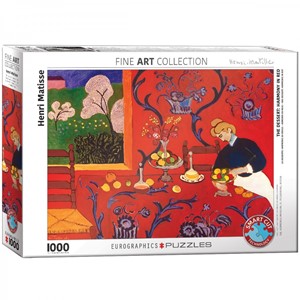 Afbeelding van het spelletje Henri Matisse - Harmony in Red Puzzel (1000 stukjes)