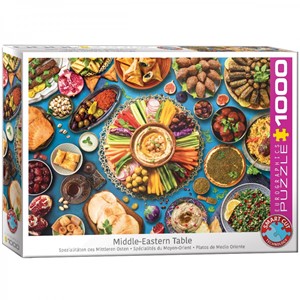 Afbeelding van het spel Middle Eastern Table Puzzel (1000 stukjes)