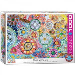 Afbeelding van het spelletje Thailand Mosaic Puzzel (1000 stukjes)