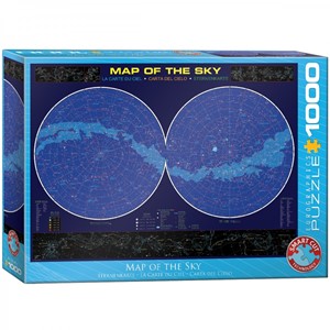 Map of the Sky Puzzel 1000 stukjes