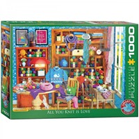 All you Knit is Love Puzzel (1000 stukjes)