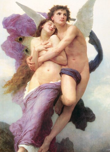 William Bouguereau - The Ravishment of Psyche Puzzel (1000 stukjes)-2