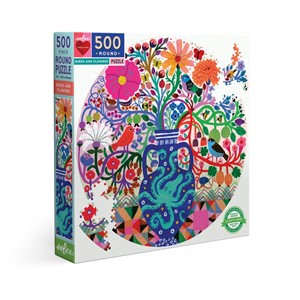 Afbeelding van het spelletje Birds and Flowers Puzzel (500 stukjes)