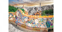 Barcelona Park Gnell Puzzel (1000 stukjes)-2