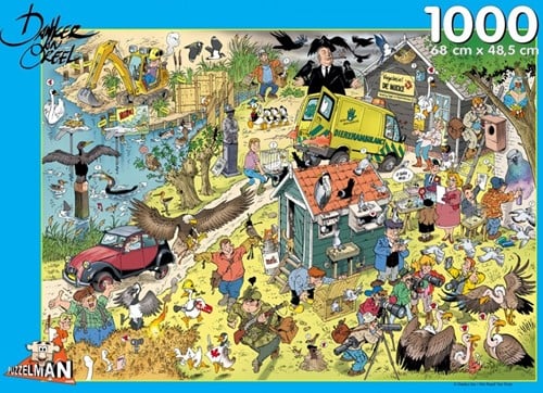 Vogels - Danker Jan Puzzel (1000 stukjes)