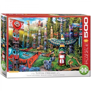 Afbeelding van het spelletje Totem Dreams Puzzel (500 XL stukjes)