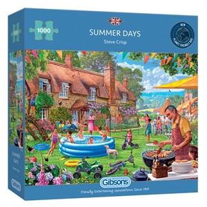 Afbeelding van het spelletje Summer Days Puzzel (1000 stukjes)