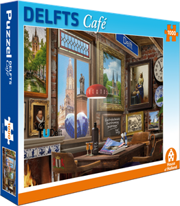 Afbeelding van het spel Delfts Café Puzzel (1000 stukjes)