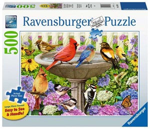 Afbeelding van het spel At the Birdbath Puzzel (500XL stukjes)
