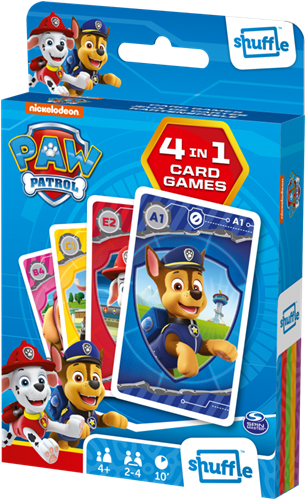 Paw Patrol - 4 in 1 Kaartspel