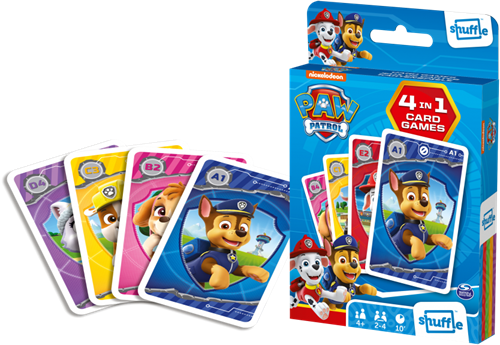 Paw Patrol - 4 in 1 Kaartspel-2