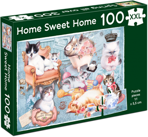 Afbeelding van het spelletje Home Sweet Home Puzzel (100 XXL stukjes)