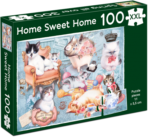Home Sweet Home Puzzel (100 XXL stukjes)