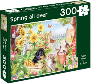 Afbeelding van het spelletje Spring All Over Puzzel (300 XL stukjes)