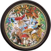 Mushrooms and Butterflies Puzzel (500 stukjes)-2