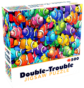 Afbeelding van het spel Double-Trouble Puzzel - Clownfish (500 stukjes)