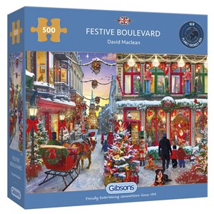 Afbeelding van het spelletje Festive Boulevard Puzzel (500 stukjes)