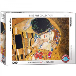 Afbeelding van het spelletje The Kiss (Detail) - Gustav Klimt Puzzel (1000 stukjes)