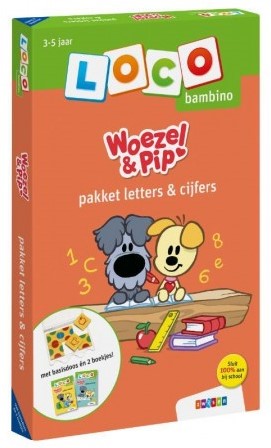 Loco Bambino - Woezel & Pip Pakket Letters en Cijfers
