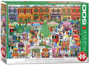 Downtown Holiday Festival Puzzel 500 stukjes