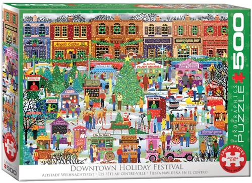 Downtown Holiday Festival Puzzel (500 stukjes)