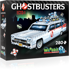 Afbeelding van het spelletje Wrebbit 3D Puzzle - Ghostbusters ECTO-1 (280 stukjes)