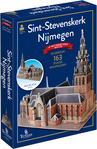 3D Gebouw - Sint-Stevenskerk Nijmegen (163 stukjes)