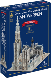 Afbeelding van het spelletje 3D Gebouw - Onze-Lieve-Vrouwekathedraal Antwerpen Puzzel (185 stukjes)