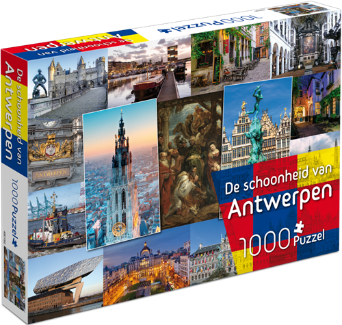 De Schoonheid van Antwerpen Puzzel (1000 stukjes) (Open geweest)
