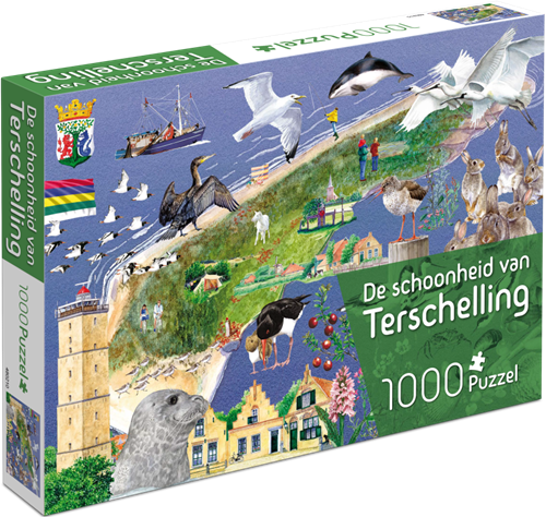 De Schoonheid van Terschelling Puzzel (1000 stukjes)