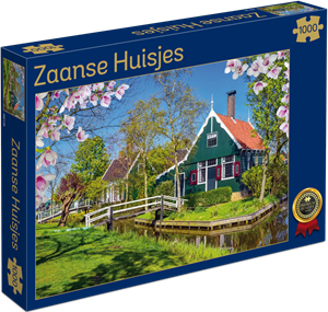 Afbeelding van het spelletje Zaanse Huisjes Puzzel (1000 stukjes)