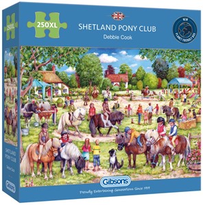 Afbeelding van het spel Shetland Pony Club Puzzel (250 XL stukjes)