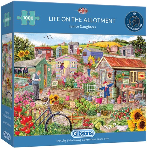 Life on the Allotment Puzzel (1000 stukjes)