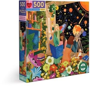 Afbeelding van het spelletje Bookstore Astronomers Puzzel (500 stukjes)