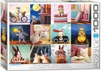 Funny Bunnies Puzzel (1000 stukjes)