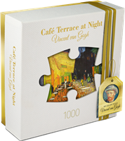 Art Gallery - Cafe Terrace at Night Vincent van Gogh Puzzel (1000 stukjes)