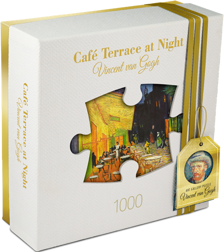 Art Gallery - Cafe Terrace at Night Vincent van Gogh Puzzel (1000 stukjes)