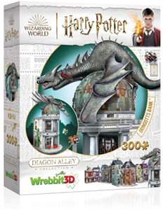 Wrebbit 3D Puzzel Harry Potter Gringotts Bank 300 stukjes