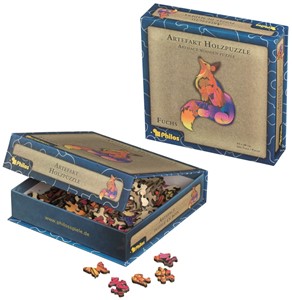 Afbeelding van het spel Artefact Houten Puzzel - Vos (164 stukjes)