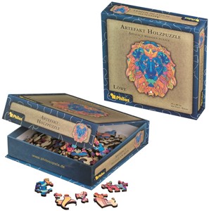 Afbeelding van het spel Artefact Houten Puzzel - Leeuw (124 stukjes)