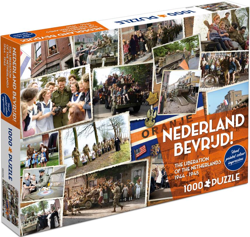 Ontoegankelijk Aangepaste Exclusief Nederland Bevrijd Puzzel (1000 stukjes) - kopen bij Spellenrijk.nl