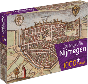Afbeelding van het spel Nijmegen Cartografie Puzzel (1000 stukjes)