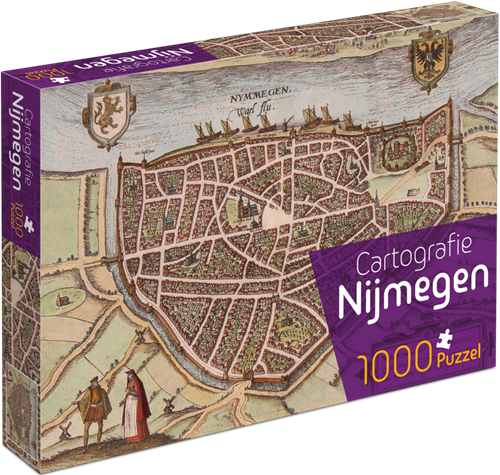 Nijmegen Cartografie Puzzel (1000 stukjes)