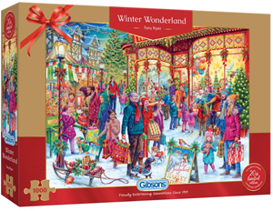 Afbeelding van het spelletje Christmas Limited Edition - Winter Wonderland Puzzel (1000 stukjes)