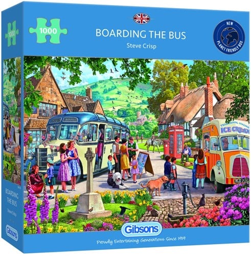 Boarding the Bus Puzzel (1000 stukjes)
