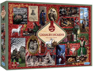 Afbeelding van het spelletje Book Club - Charles Dickens Puzzel (1000 stukjes)