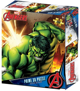 Thumbnail van een extra afbeelding van het spel 3D Image Puzzel - Hulk (500 stukjes)