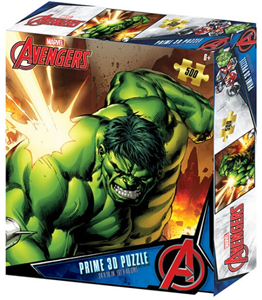 Afbeelding van het spel 3D Image Puzzel - Hulk (500 stukjes)