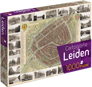 Afbeelding van het spelletje Leiden Cartografie Puzzel (1000 stukjes)