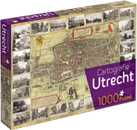 Utrecht Cartografie Puzzel (1000 stukjes)